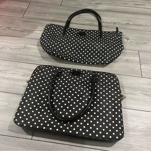 Kate Spade Polka Dot Travel Set